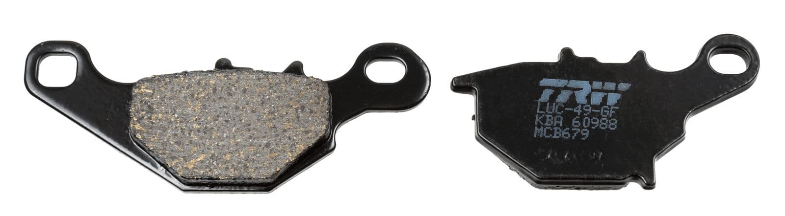 set placute frana,frana disc TRW MCB679