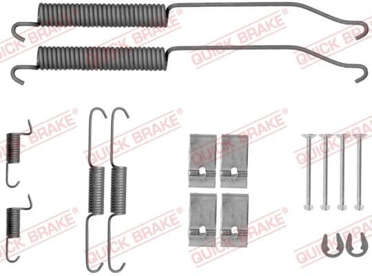 Set accesorii, sabot de frana QUICK BRAKE 105-0036