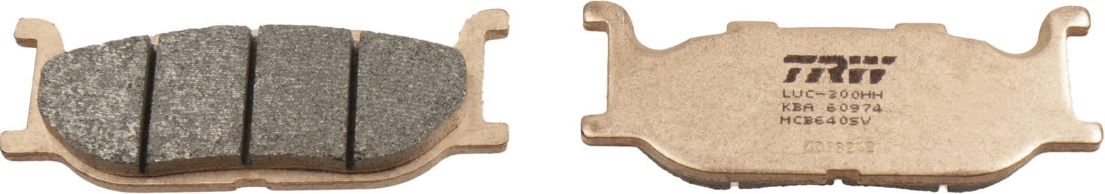 set placute frana,frana disc TRW Sinter Street MCB640SV