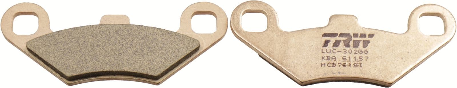 set placute frana,frana disc TRW MCB761SI