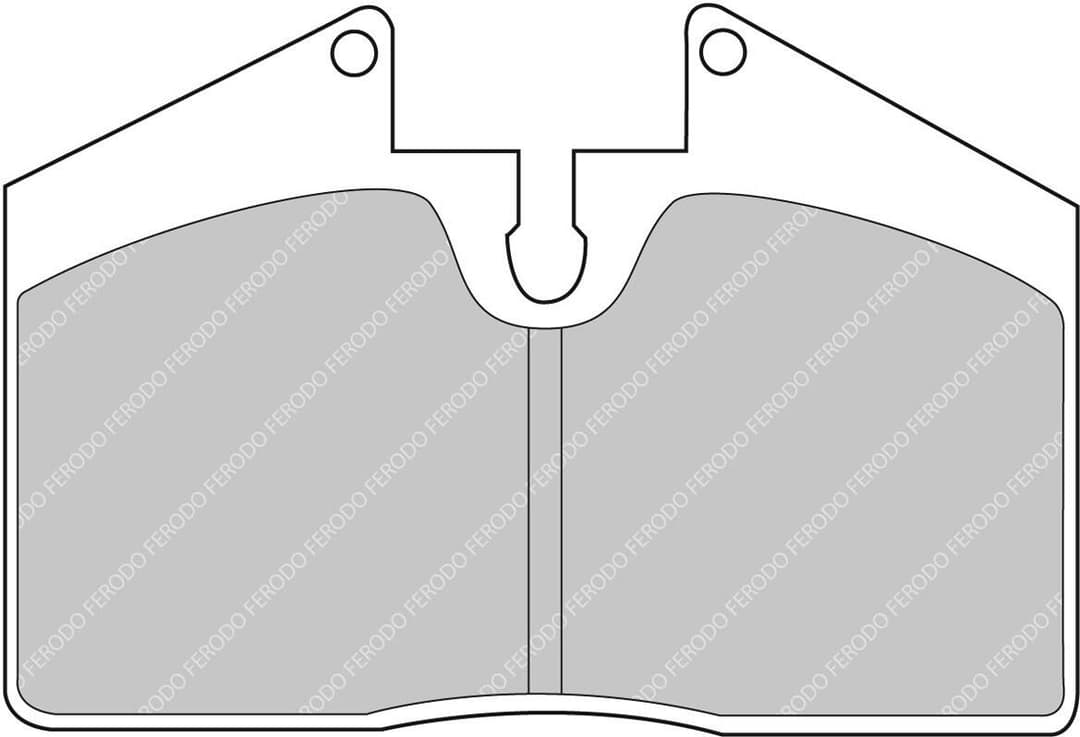 set placute frana,frana disc FERODO FCP451R
