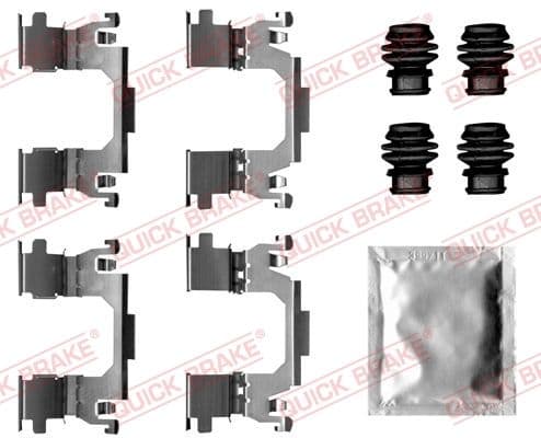 Set accesorii, placute frana QUICK BRAKE 109-0061