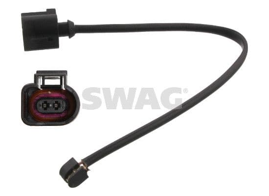 senzor de avertizare,uzura placute de frana SWAG 30 93 4497