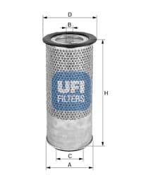 Filtru aer UFI 27.618.00