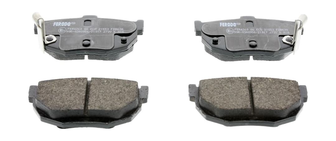 set placute frana,frana disc FERODO PREMIER ECO FRICTION FDB638