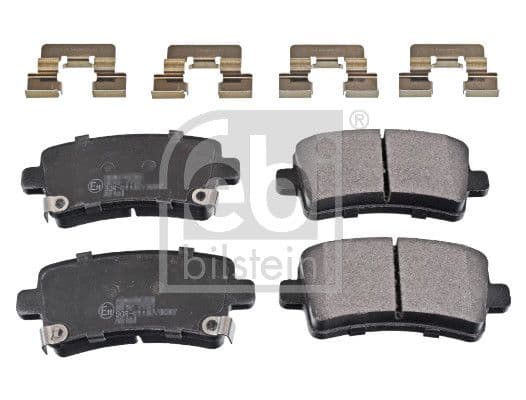 set placute frana,frana disc FEBI BILSTEIN 116147