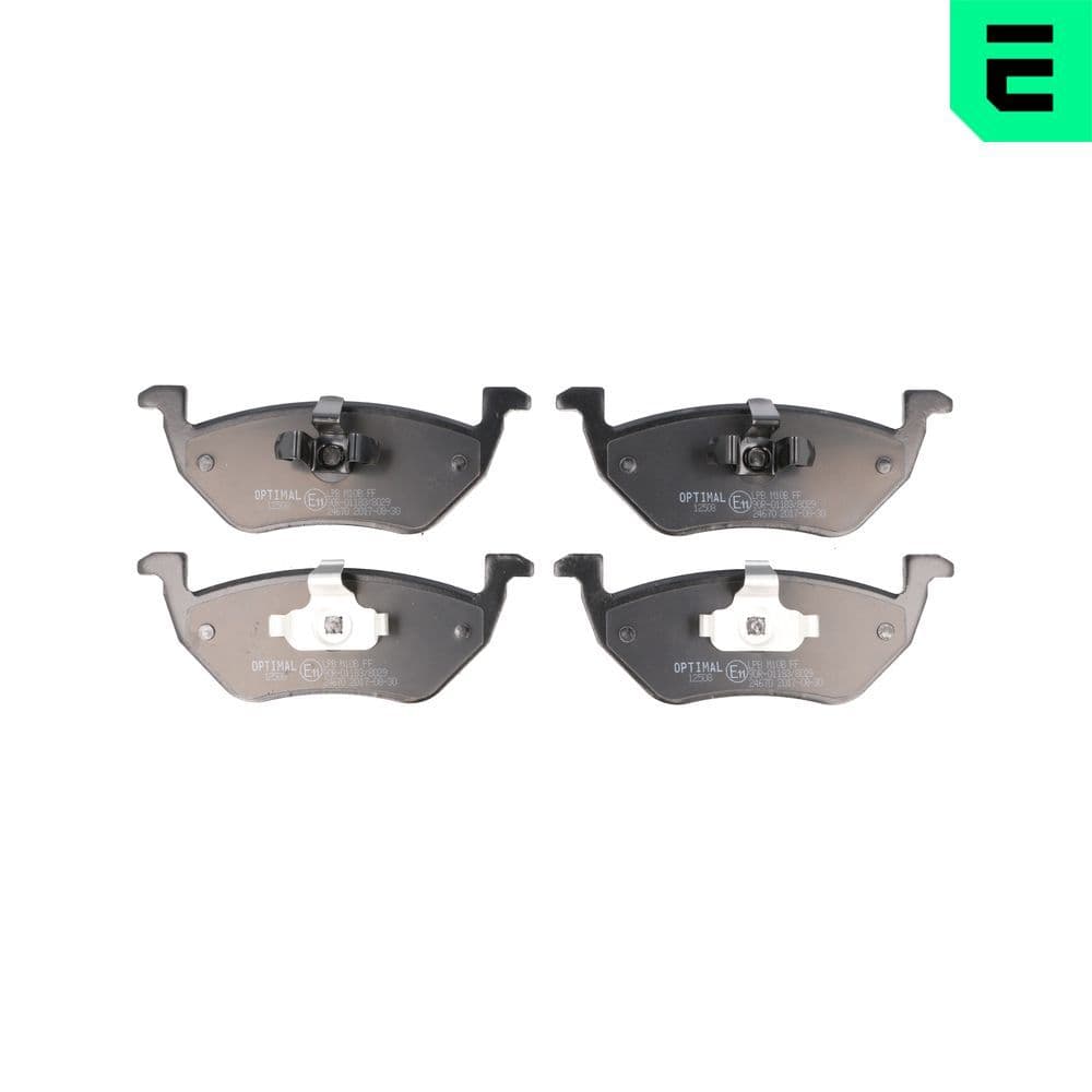 set placute frana,frana disc OPTIMAL BP-12508