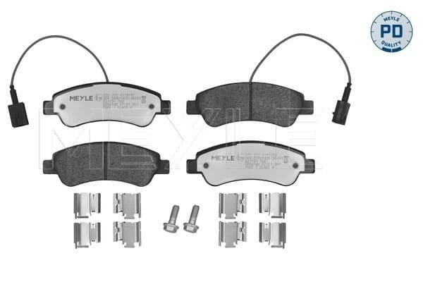set placute frana,frana disc MEYLE -PD: Advanced performance and design. 025 220 4119/PD
