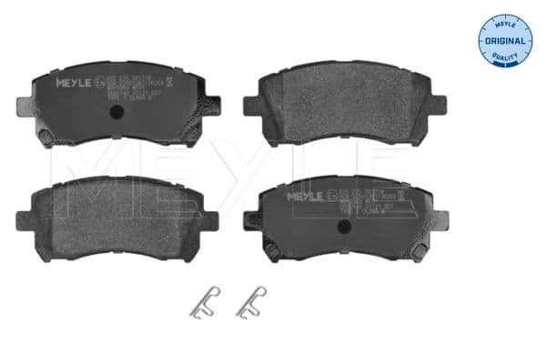 set placute frana,frana disc MEYLE -ORIGINAL: True to OE. 025 235 5817/W