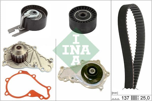 Set pompa apa + curea dintata Schaeffler INA 530 0632 30
