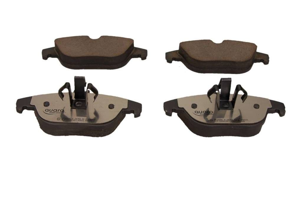 set placute frana,frana disc QUARO SILVER CERAMIC QP1600C