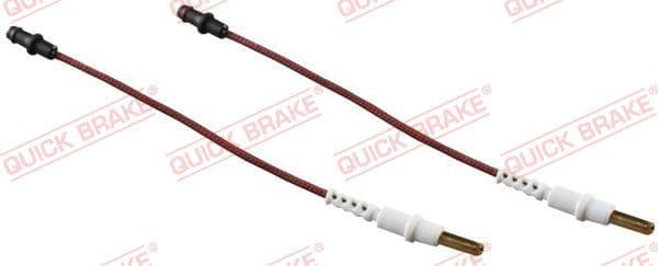 senzor de avertizare,uzura placute de frana QUICK BRAKE WS 0208 A