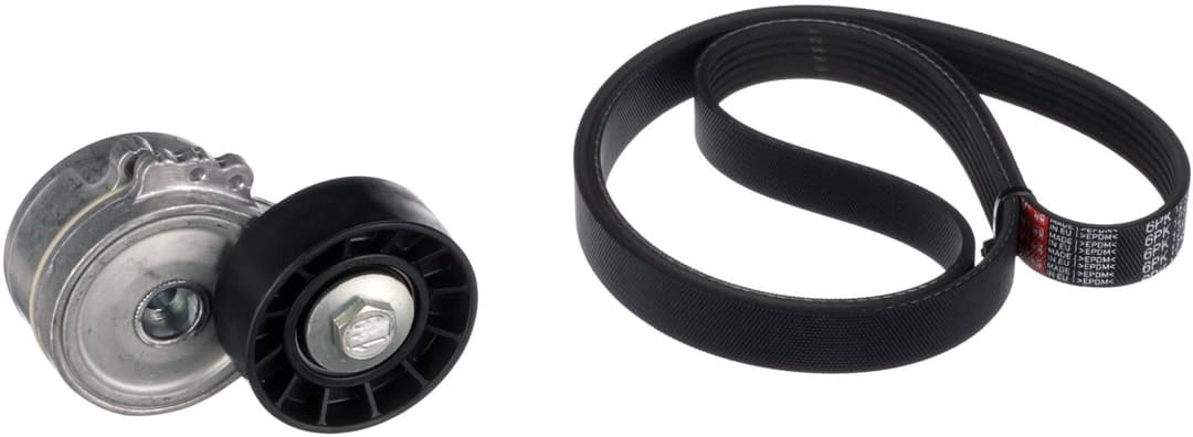 Set curea transmisie cu caneluri GATES Micro-V® K026PK1218