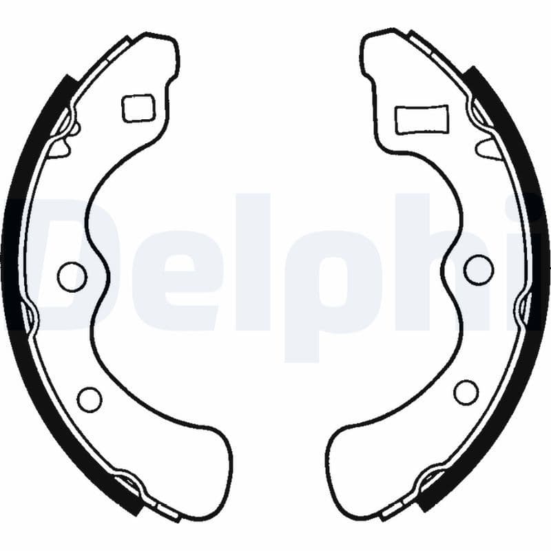 Set saboti frana DELPHI LS1351