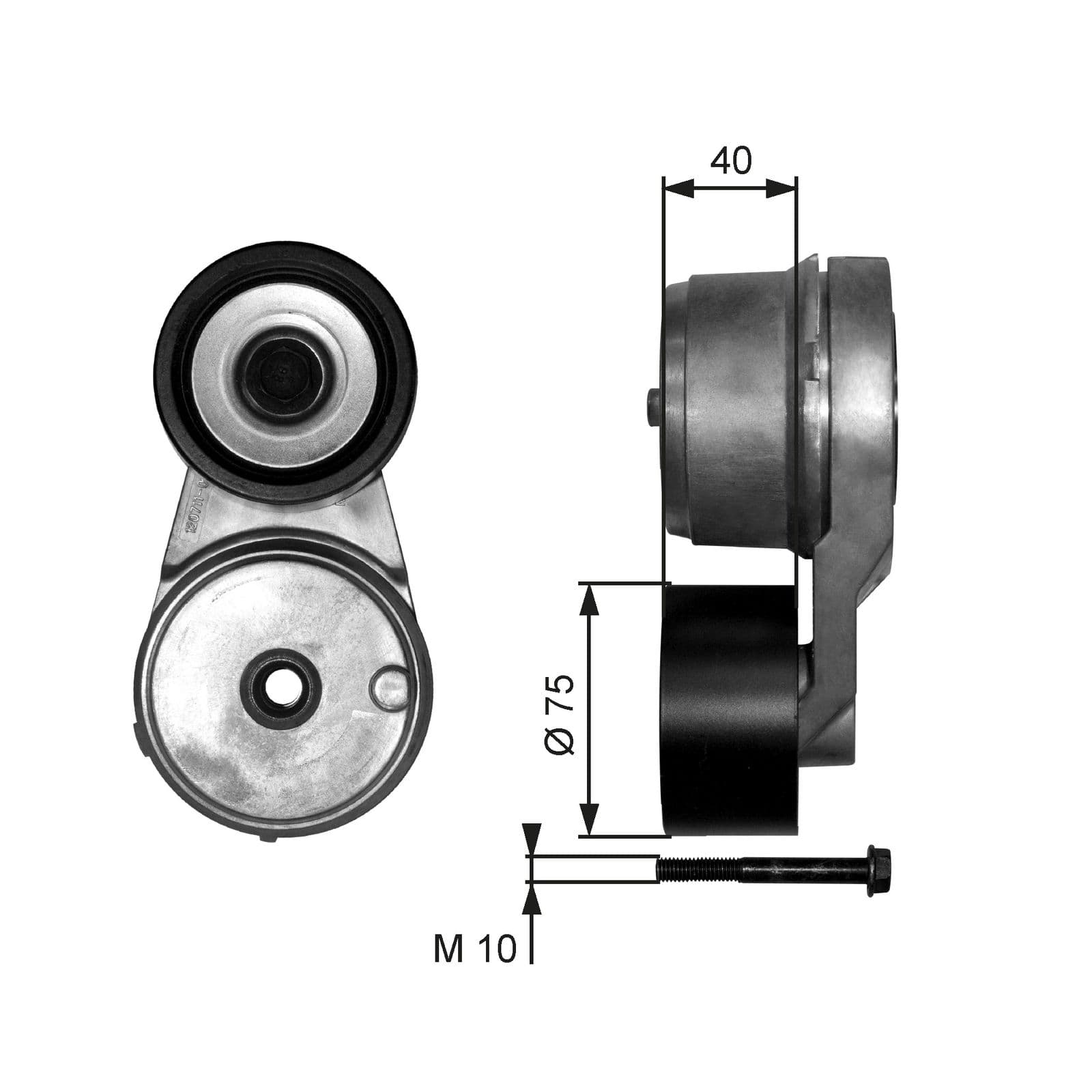 Intinzator curea, curea distributie GATES FleetRunner™ T38541