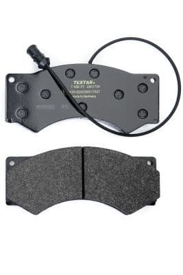 set placute frana,frana disc TEXTAR 2901704