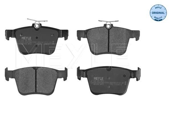 set placute frana,frana disc MEYLE -ORIGINAL: True to OE. 025 250 0816