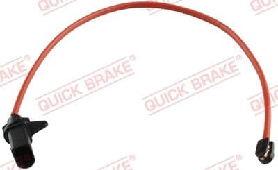 senzor de avertizare,uzura placute de frana QUICK BRAKE WS 0491 A