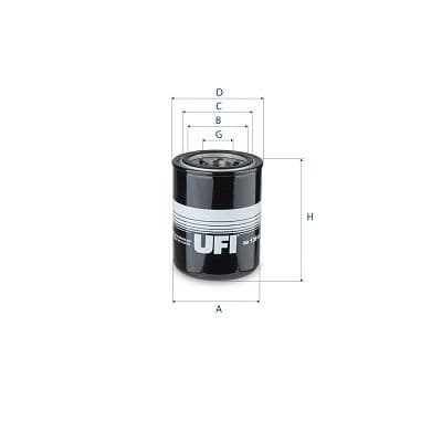 Filtru, sistem hidraulic primar UFI 80.139.00