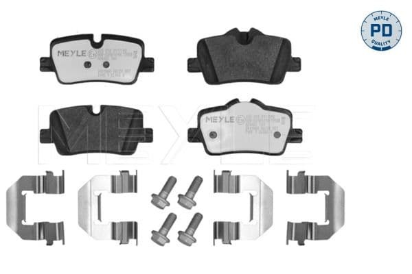 set placute frana,frana disc MEYLE -PD: Advanced performance and design. 025 214 2117/PD