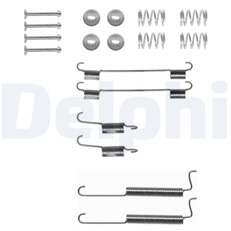 Set accesorii, sabot de frana DELPHI LY1292