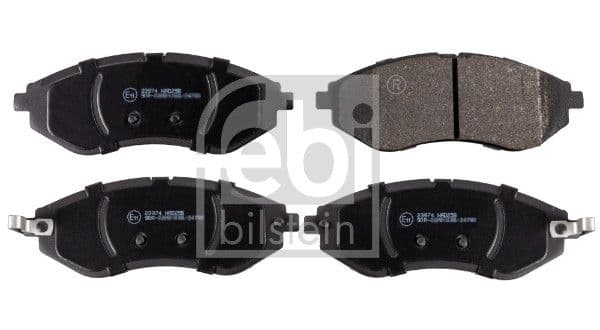 set placute frana,frana disc FEBI BILSTEIN 16721