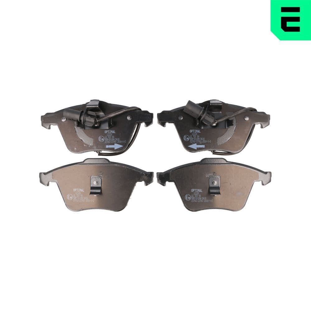 set placute frana,frana disc OPTIMAL BP-12128