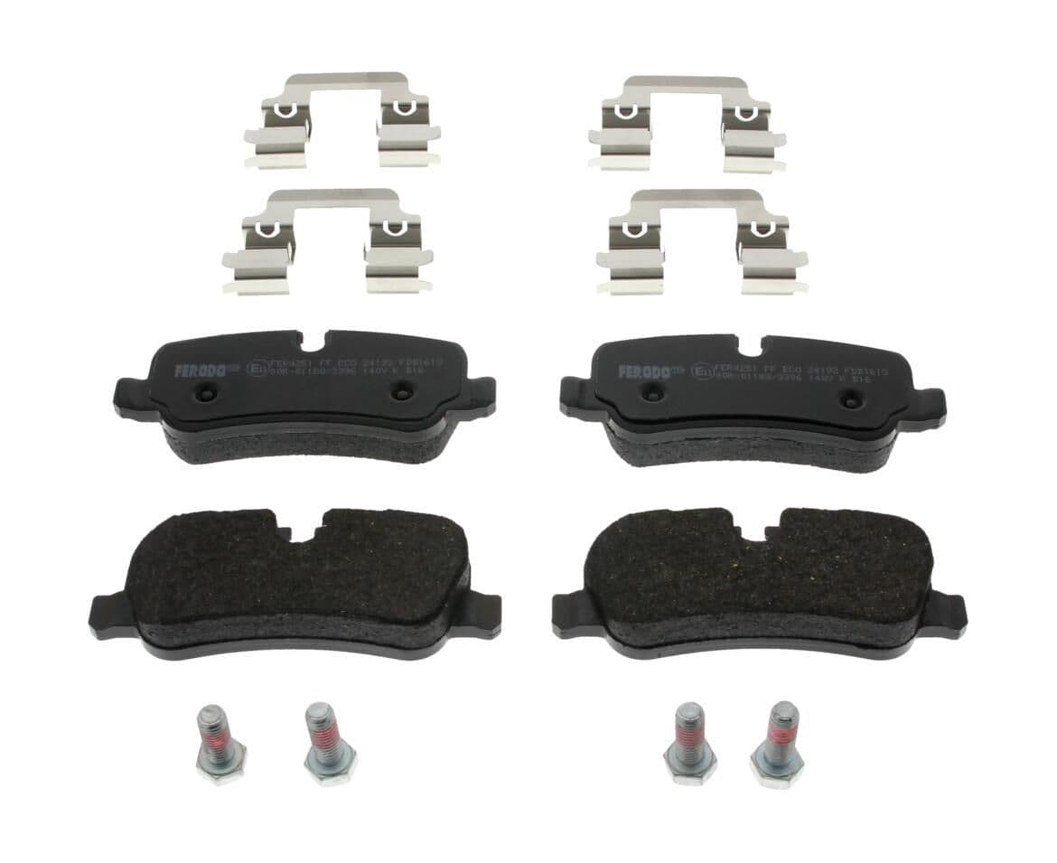 set placute frana,frana disc FERODO PREMIER ECO FRICTION FDB1613