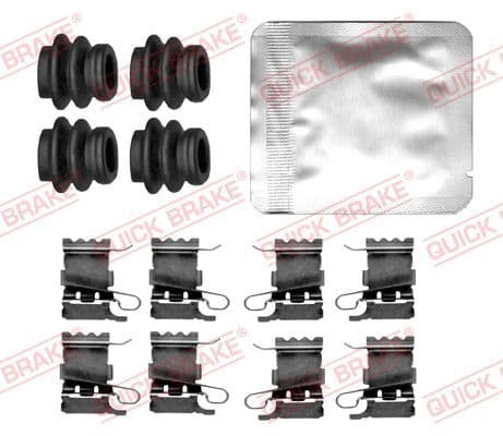 Set accesorii, placute frana QUICK BRAKE 109-0192
