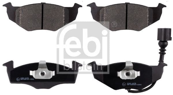 set placute frana,frana disc FEBI BILSTEIN 16482