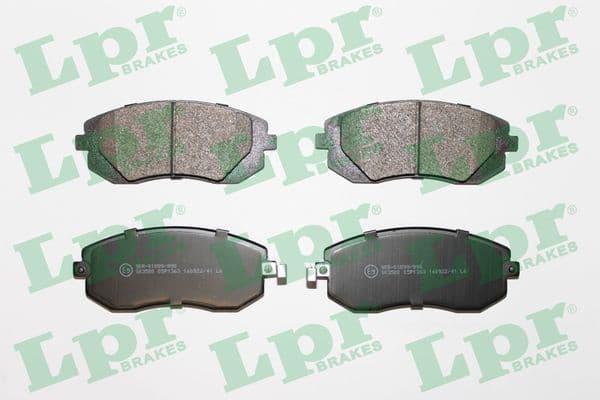set placute frana,frana disc LPR 05P1363