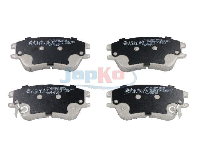 set placute frana,frana disc JAPKO 50H08