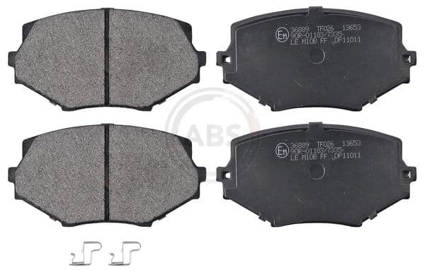 set placute frana,frana disc A.B.S. 36889