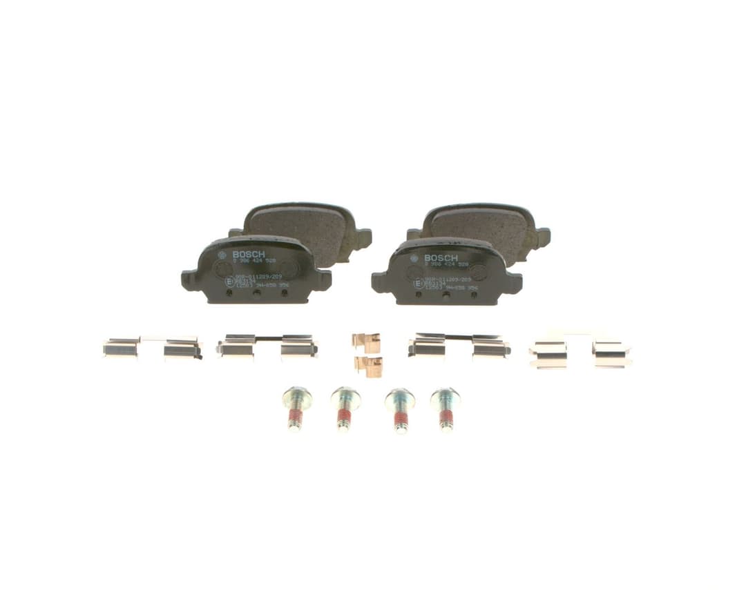 set placute frana,frana disc BOSCH 0 986 424 528