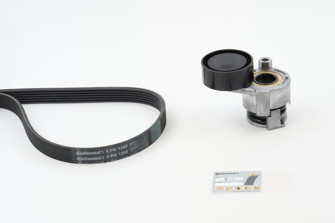 Set curea transmisie cu caneluri CONTINENTAL CTAM 6PK1200K1
