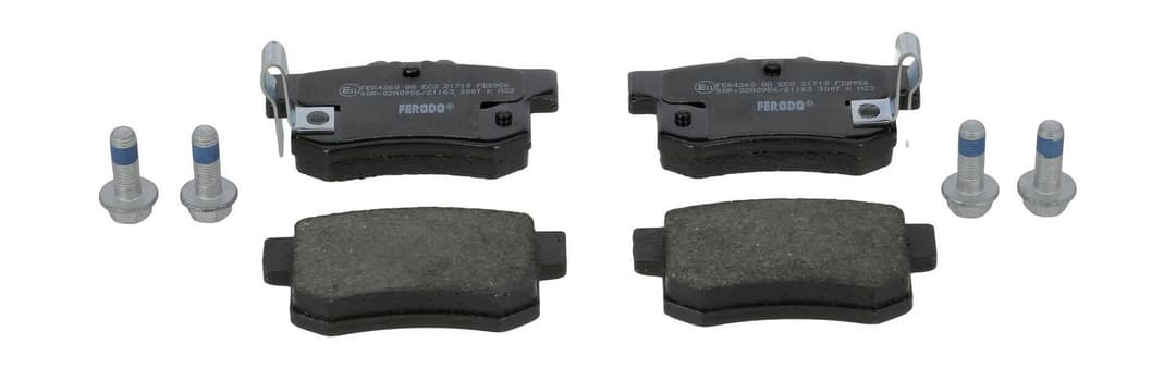 set placute frana,frana disc FERODO PREMIER ECO FRICTION FDB956