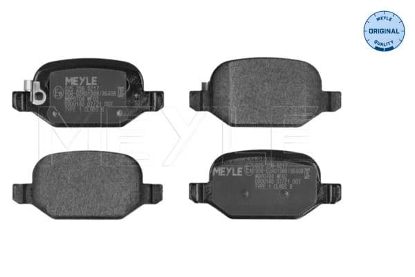 set placute frana,frana disc MEYLE -ORIGINAL: True to OE. 025 256 5217