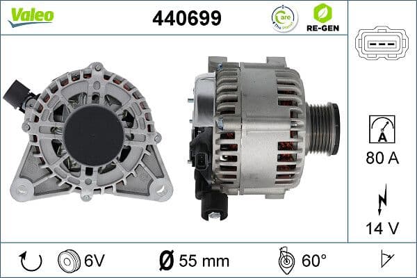 Generator / Alternator VALEO 440699