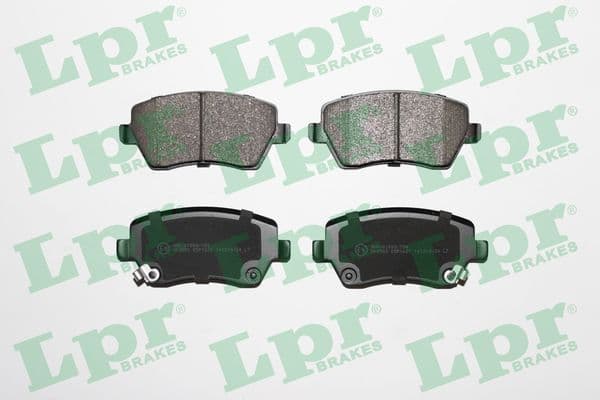 set placute frana,frana disc LPR 05P1621
