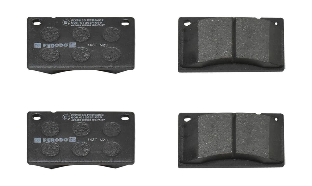 set placute frana,frana disc FERODO PREMIER ECO FRICTION FDB813