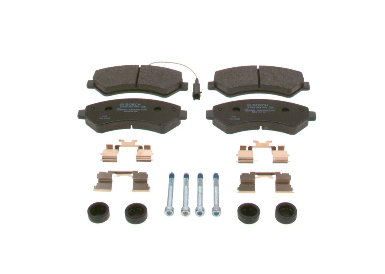 set placute frana,frana disc BOSCH 0 986 494 589