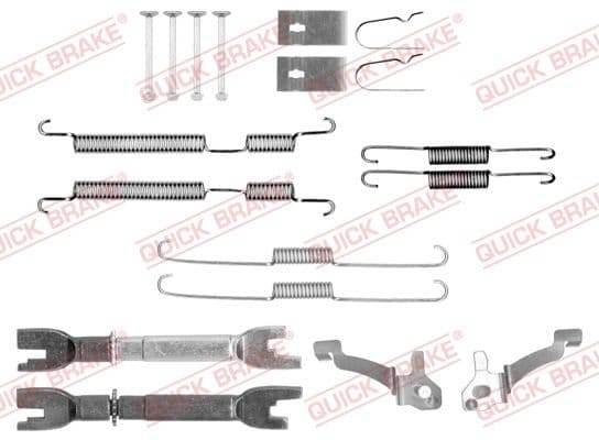 Set accesorii, sabot de frana QUICK BRAKE 105-0024S