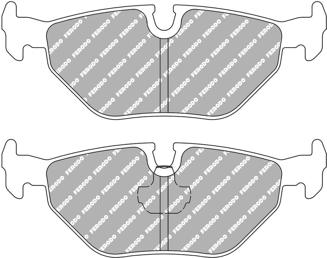 set placute frana,frana disc FERODO FCP1301H