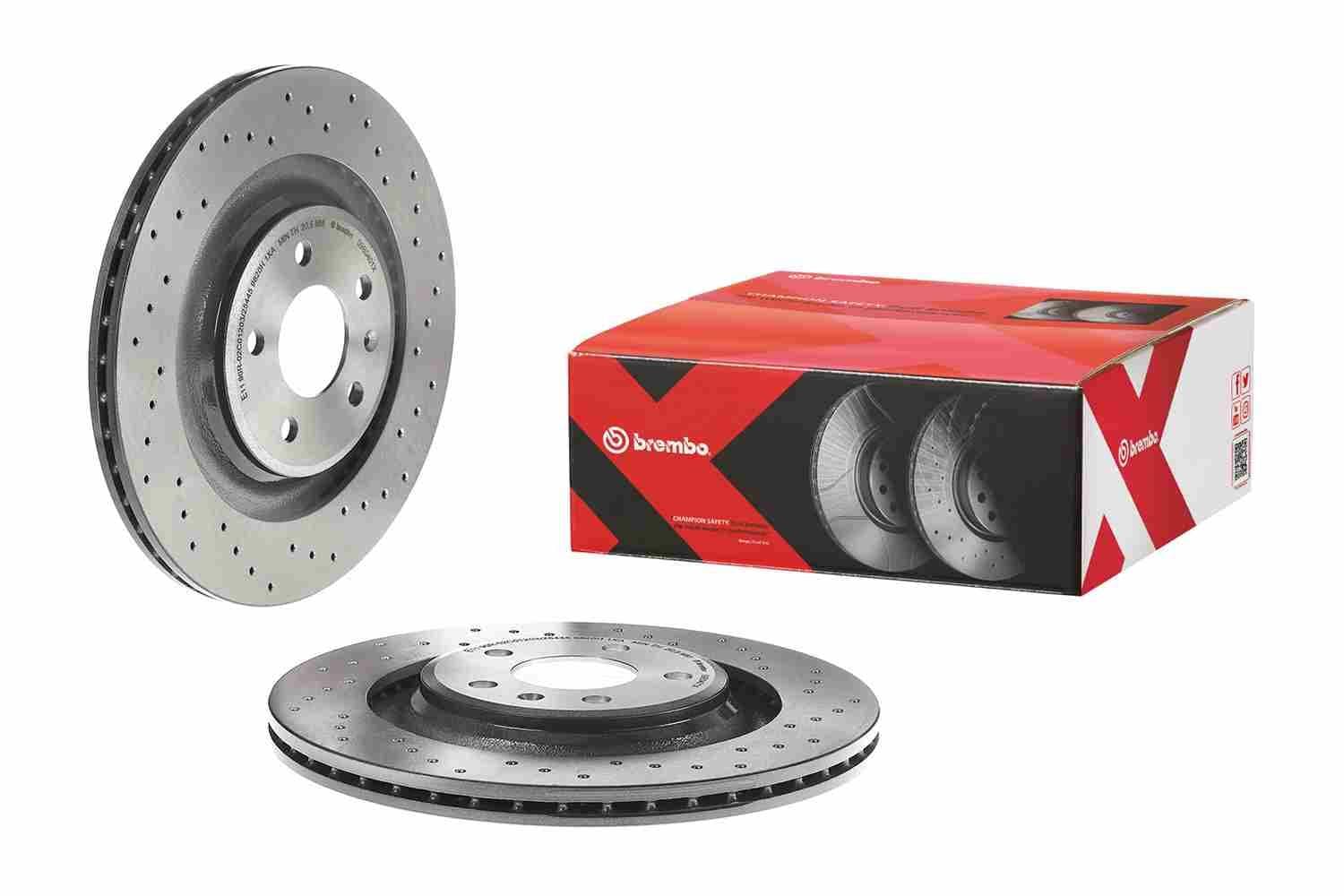 Disc frana BREMBO 09.B040.1X