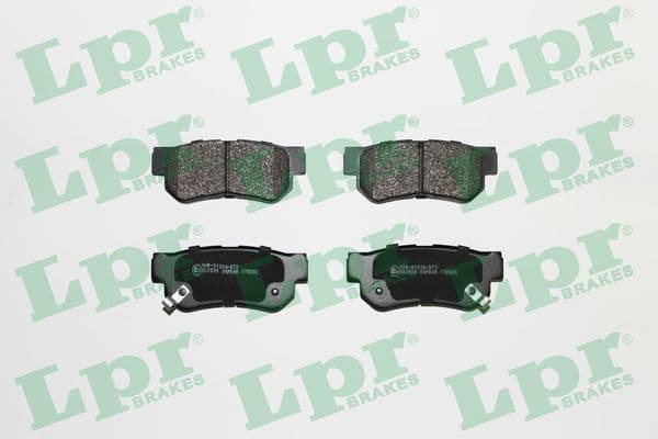 set placute frana,frana disc LPR 05P848