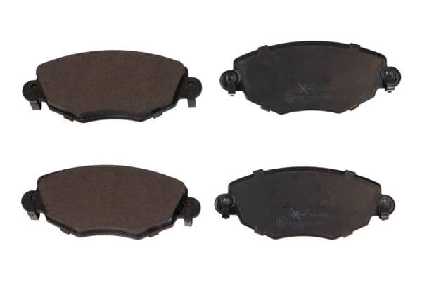 set placute frana,frana disc MAXGEAR 19-0876