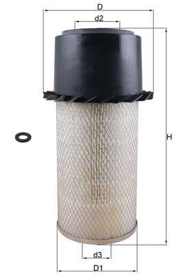 Filtru aer MAHLE LX 18