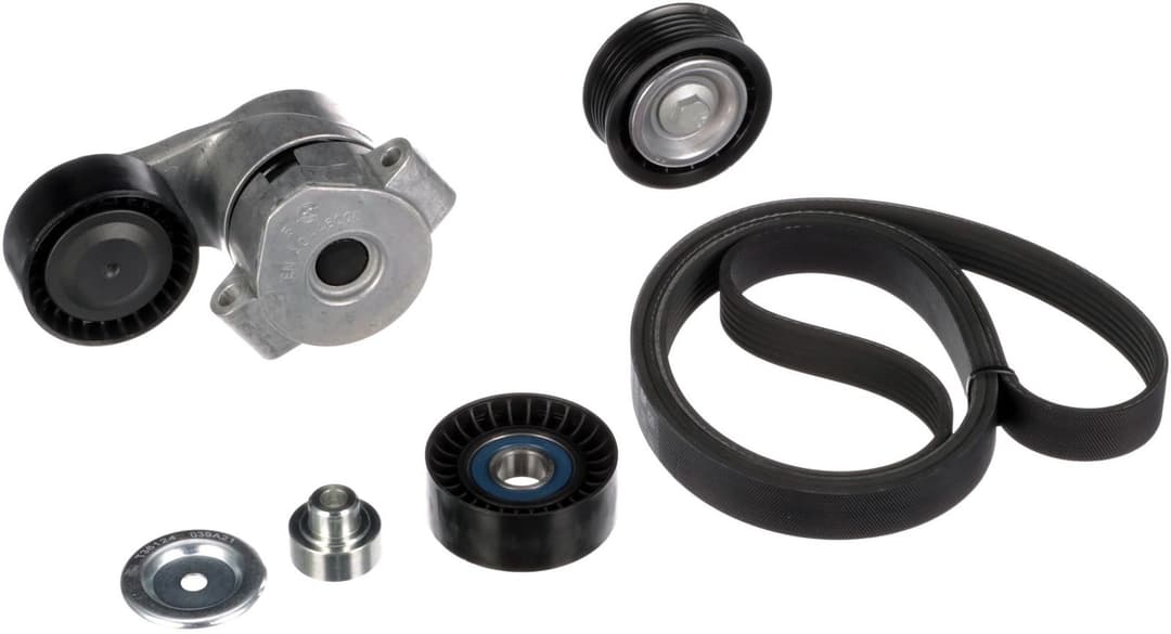 Set curea transmisie cu caneluri GATES Micro-V® K026PK1670