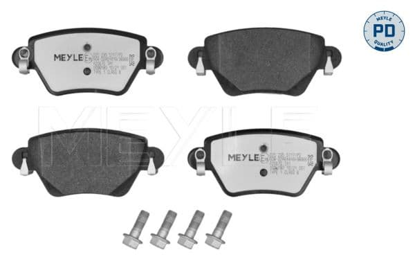 set placute frana,frana disc MEYLE -PD: Advanced performance and design. 025 235 5717/PD