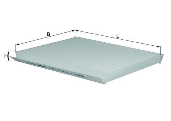 Filtru, aer habitaclu MAHLE LA 142